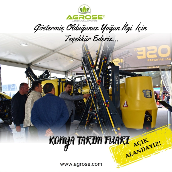 19. Konya Tarım, Tarımsal Mekanizasyon ve Tarla Teknolojileri Fuarı